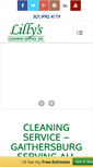 Mobile Screenshot of lillyscleaningservice.com